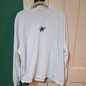 WE11DONE Distressed  Sweater